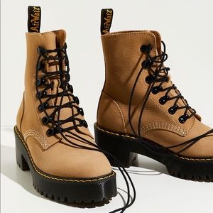 Dr. Martens Leona Platform Ankle Boots